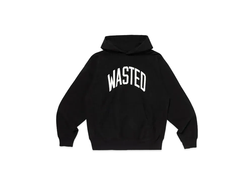 Wasted Youth Heavy Weight Hoodie#1 "Black" / VERDY