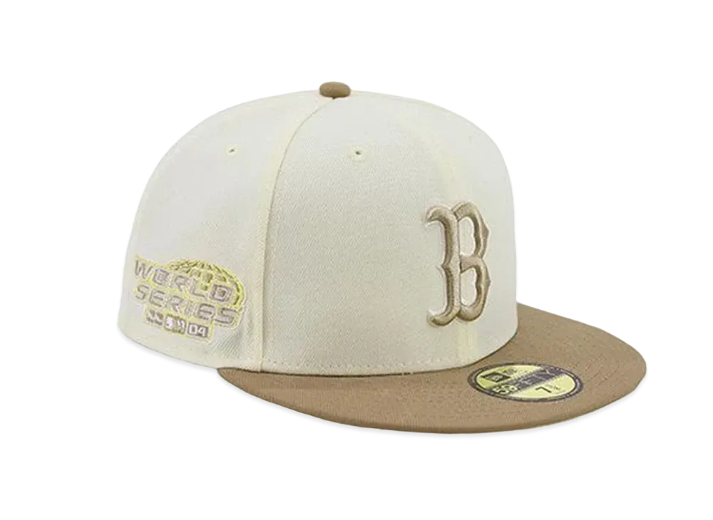 NEW ERA x THE CAP Snow Temple 59FIFTY Boston Red Sox "Chrome White"