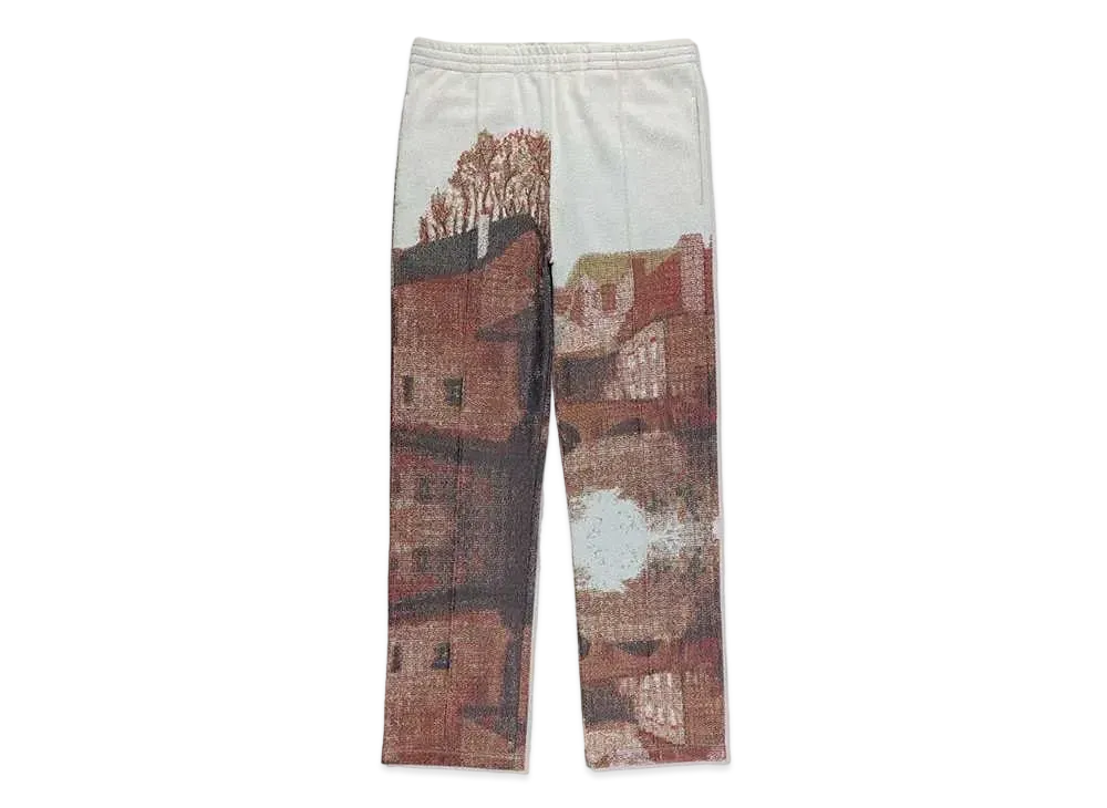 WIND AND SEA Landscape Jacquard Pants "Beige"