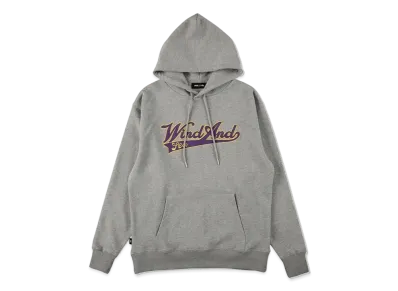 WIND AND SEA Satin Patch Hoodie "Gray"