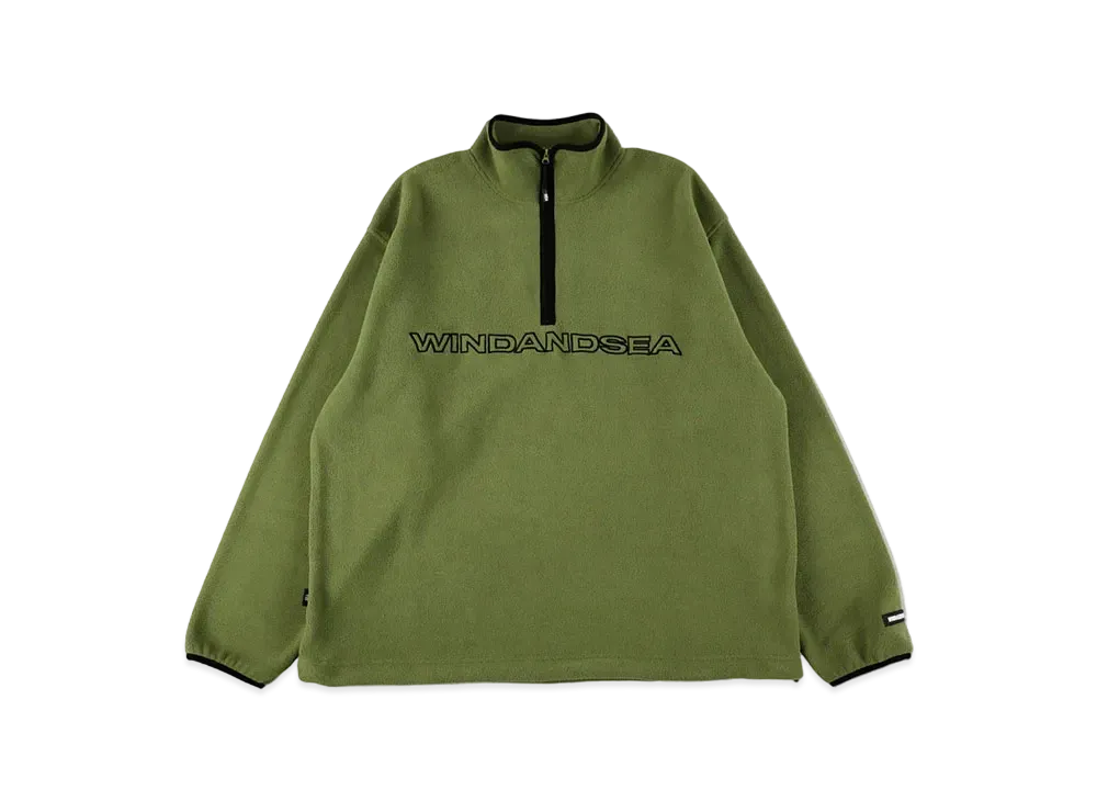 WIND AND SEA Freeze Half Zip Pullover "Khaki"