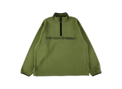 WIND AND SEA Freeze Half Zip Pullover "Khaki"
