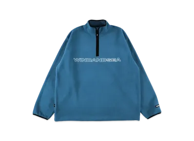 WIND AND SEA Freeze Half Zip Pullover "Blue"