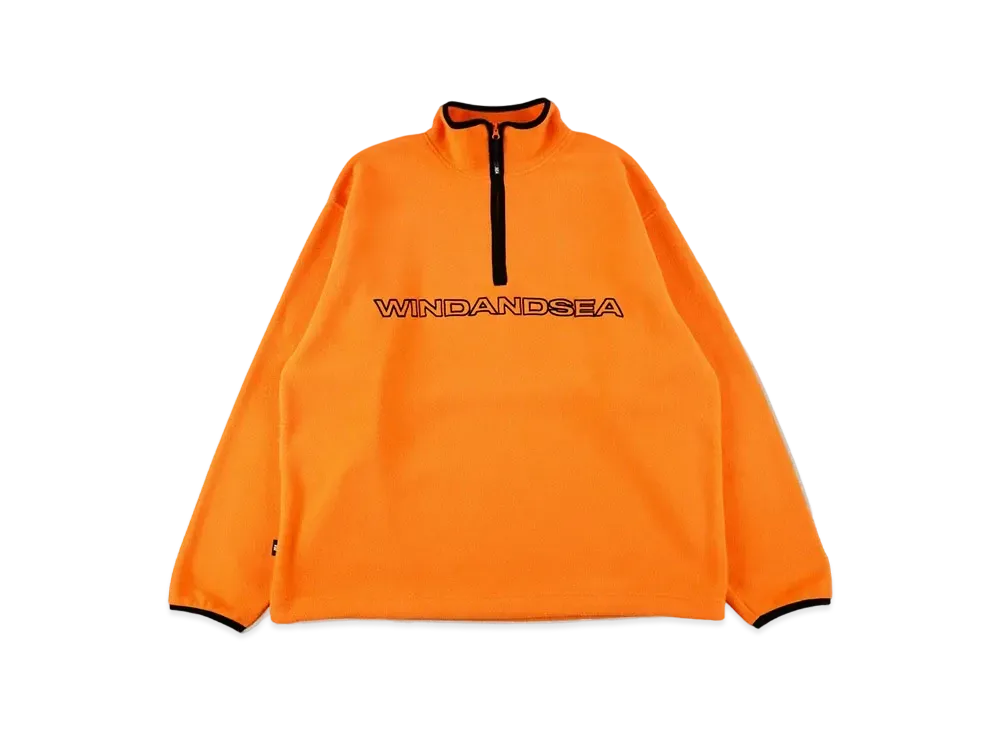 WIND AND SEA Freeze Half Zip Pullover "Orange"