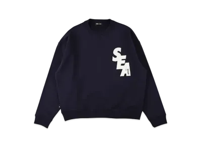 WIND AND SEA Sea Patch Crew Neck Sweat "Navy"