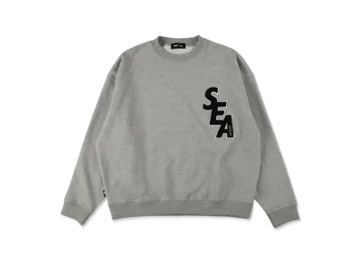 WIND AND SEA Sea Patch Crew Neck Sweat "Gray"