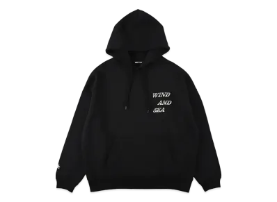 WIND AND SEA Gradation Logo Hoodie "Black"