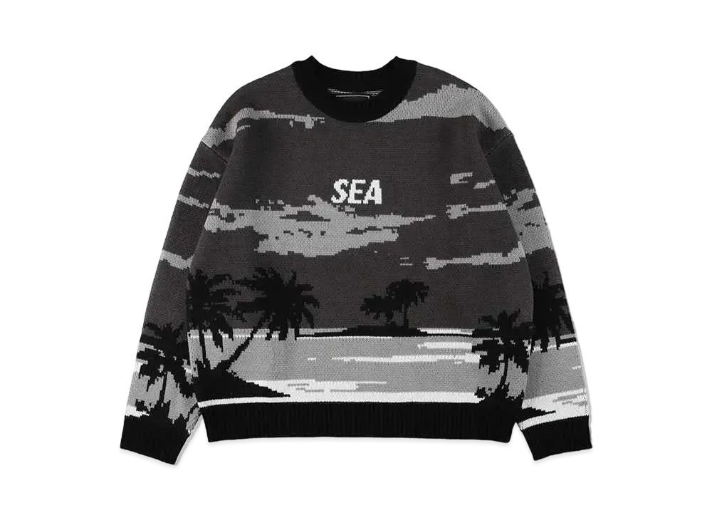 WIND AND SEA Sea Sunset Sweater "Black"