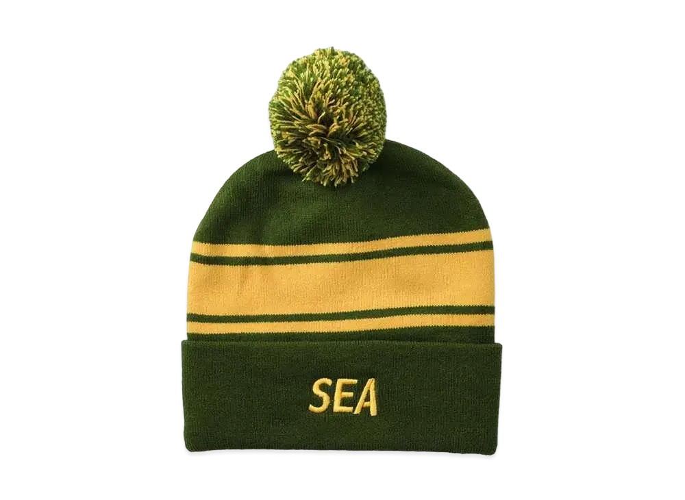 WIND AND SEA Sea Knit Cap "Khaki"
