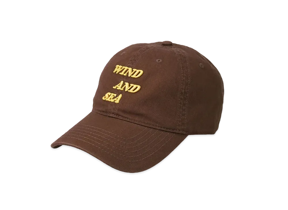 WIND AND SEA Logo Cap "Brown"