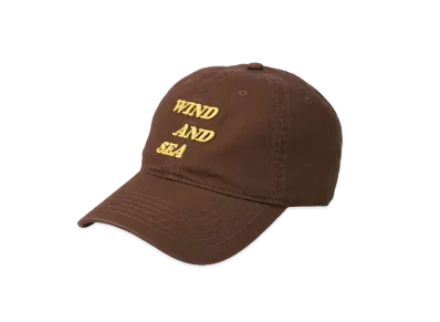 WIND AND SEA Logo Cap "Brown"
