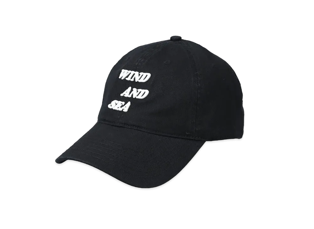 WIND AND SEA Logo Cap "Black"
