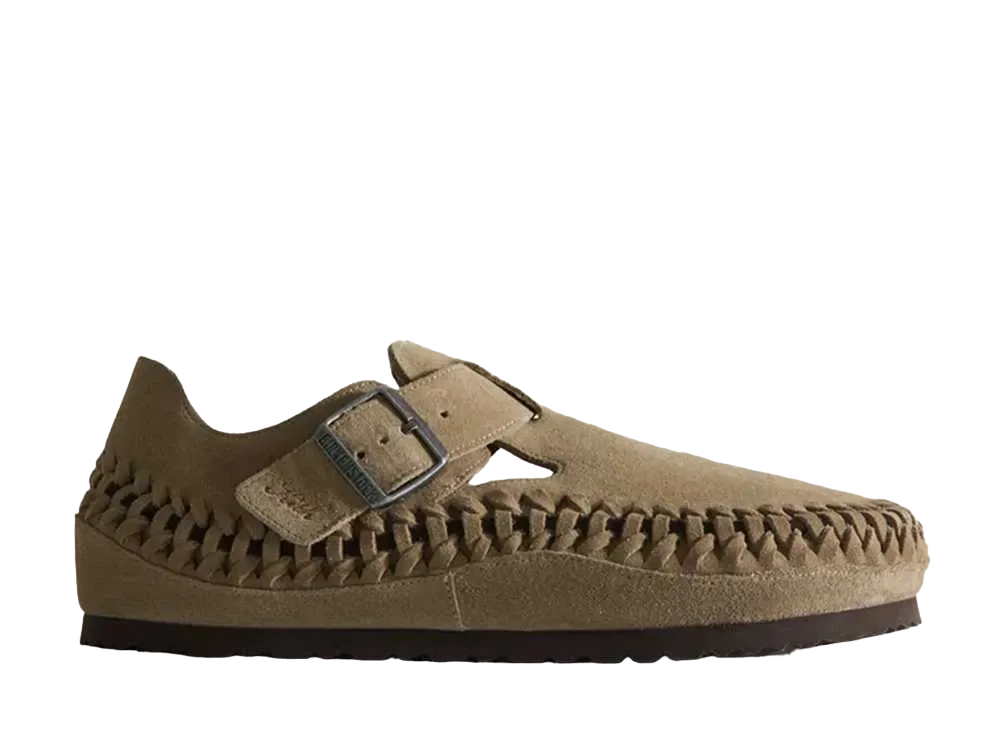 KITH × BIRKENSTOCK Braided London "Taupe"