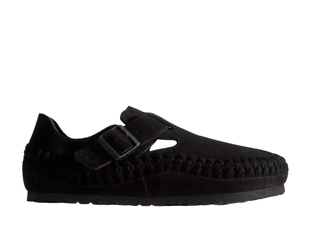 KITH × BIRKENSTOCK Braided London "Black"