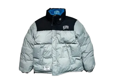 FIRST DOWN x BILLIONAIRE BOYS CLUB Embroidered Logo Reversible Down Jacket Microft "Gray"