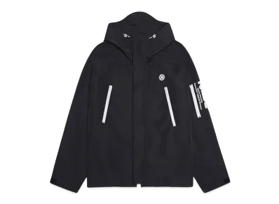 9090 N Logo Tech Mountain Parka "Black"