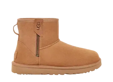 UGG Women's Classic Mini Bailey Zip "Chestnut"
