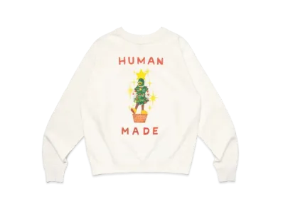HUMAN MADE Keiko Sootome Sweat Shirt #1 "White"