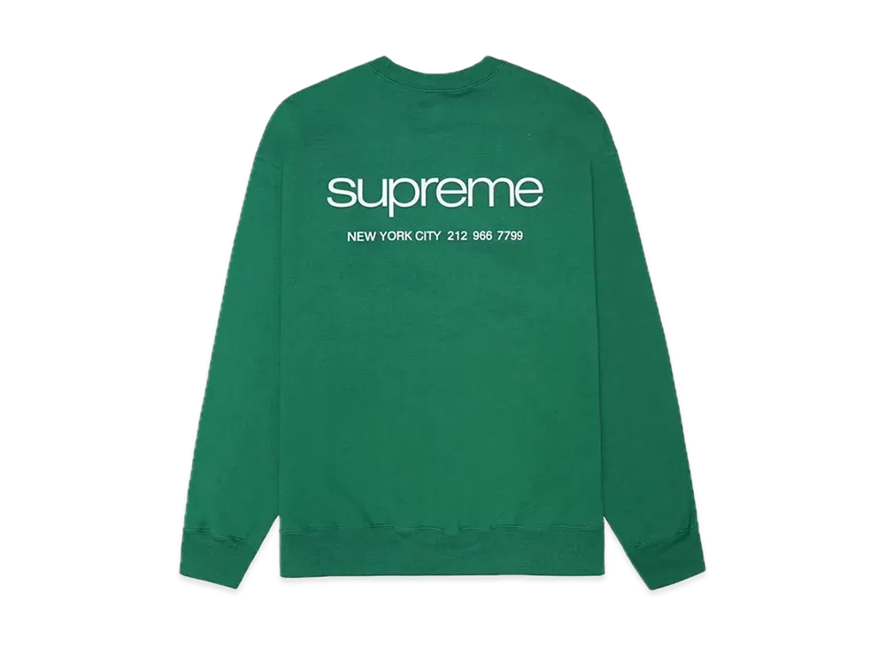 シュプリーム NYC クルーネック "ライト パイン"