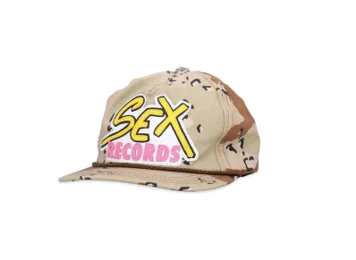 Chrome Hearts Matty Boy Sex Records 5 Panel Cap "Beige/Pink"