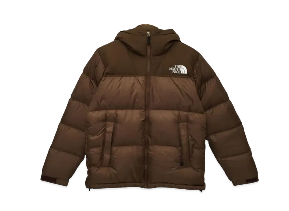 The North Face Nuptse Hoodie "Brown"
