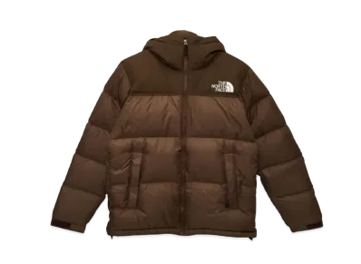 The North Face Nuptse Hoodie "Brown"