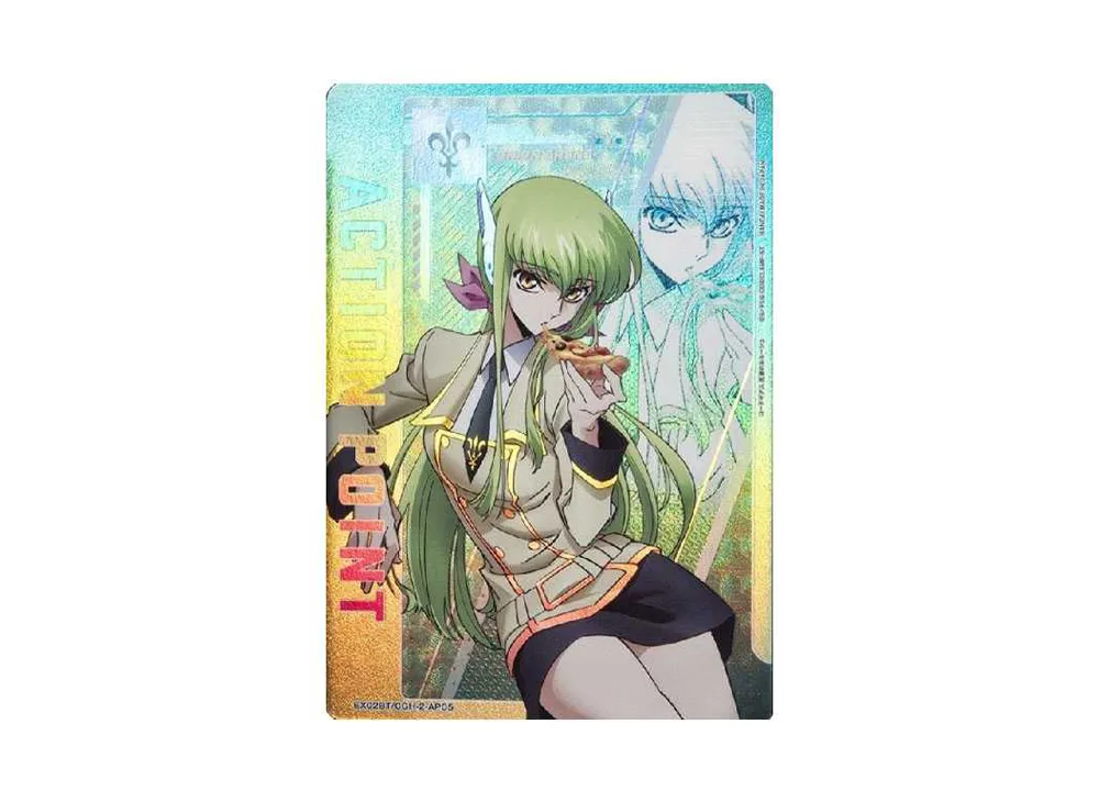 アクションポイントカード (C.C.)  [EX02BT-CGH-2-AP05](ユニオンアリーナ ブースターVol.2「コードギアス 反逆のルルーシュ」)