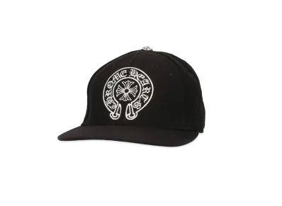 Chrome Hearts Trucker Cap Denim Horseshoe Stitch "Black"