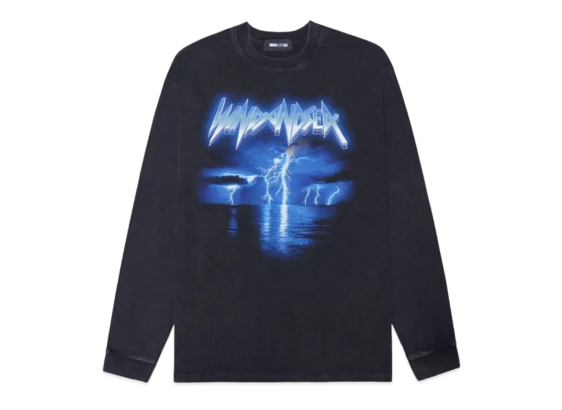 ウィンダンシー メタル L/S T シャツ "ブラック"