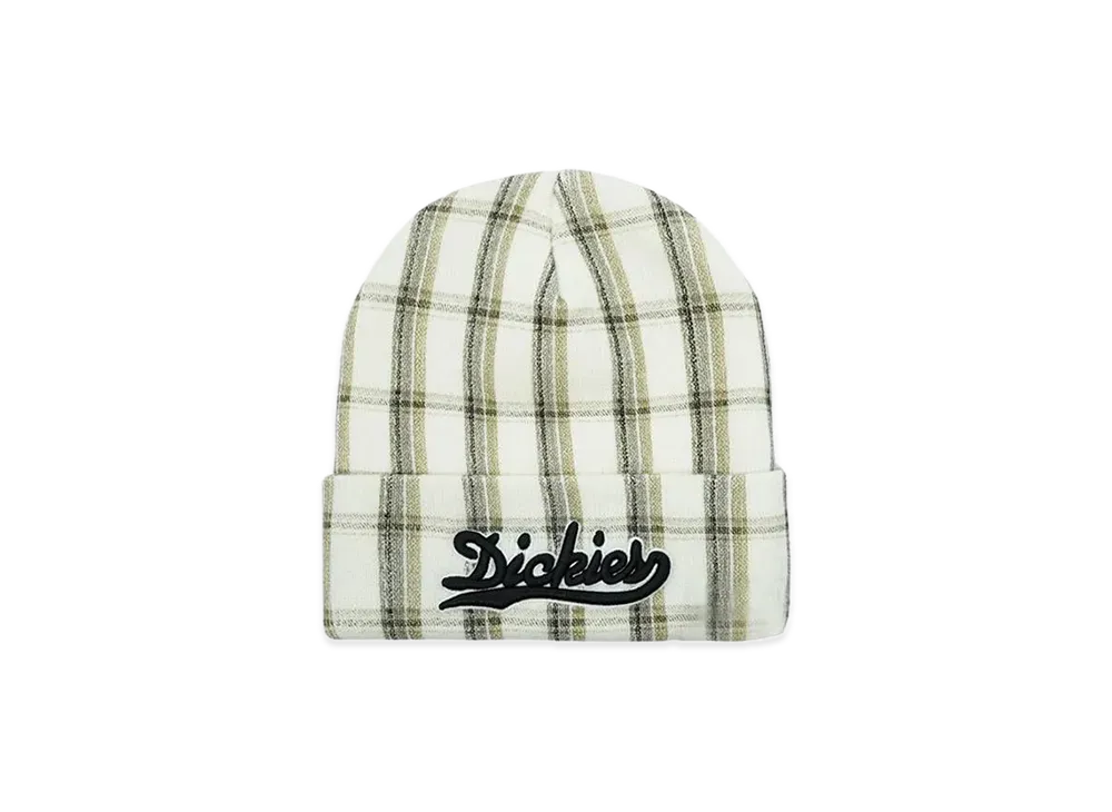 Supreme x Dickies Beanie "White Plaid"