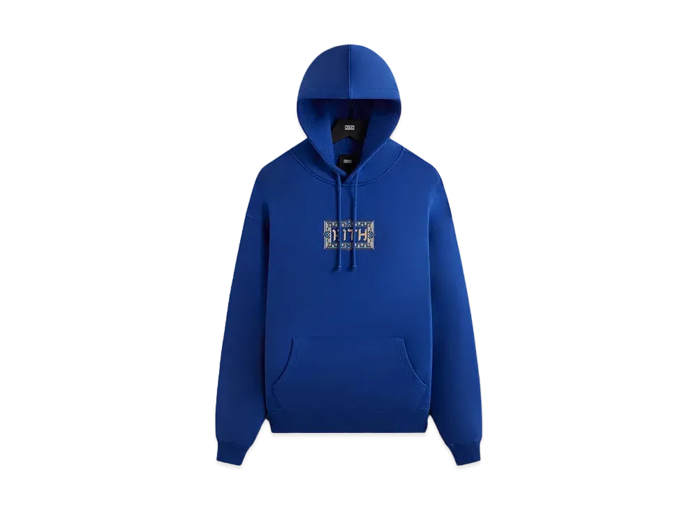 Kith Treats Hanukkah Hebrew Logo Williams III Hoodie "Current"
