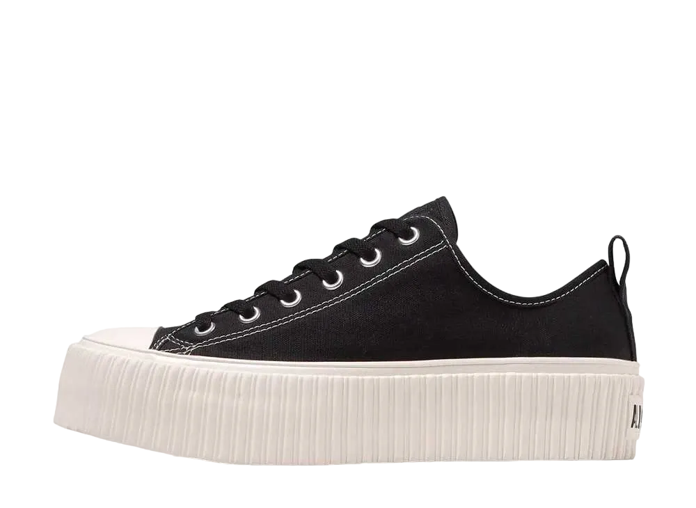 コンバース オールスター リフテッド リブテープ OX "ブラック"