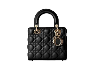 Dior Small Lady DIOR My ABCDior Bag Cannage Lambskin "Black"