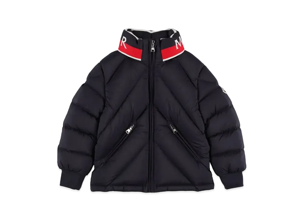 MONCLER Victor Down Bomber Jacket "Midnight Blue"