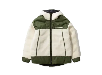 MONCLER Goustan Reversible Down Jacket "White Olive/Black"