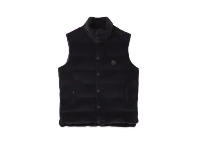 MONCLER Tibb Corduroy Down Vest "Navy"