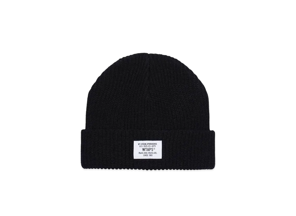 Wtaps Beanie 03 / Acrylic "Black"