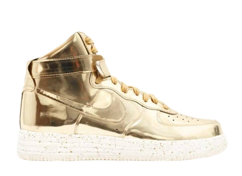 ナイキ ルナフォース1 ハイ SP "メタリックゴールド"