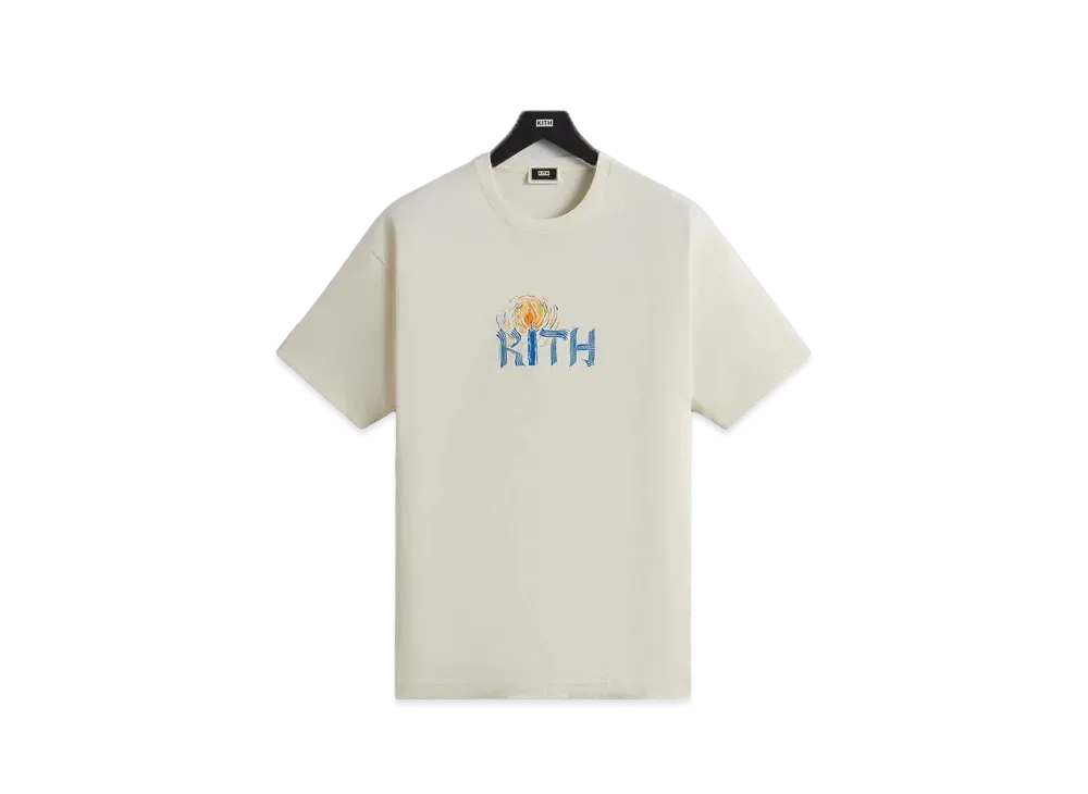 Kith Treats Hanukkah Shamash Tee "Sandrift"