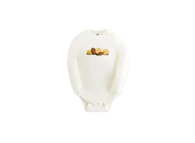 Kith Baby Treats Hanukkah Gelt Coins Onesie "Sandrift"