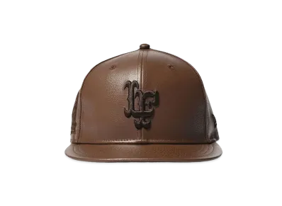 【NEW ERA x LFYT】LF LOGO 59FIFTY 20TH ANNIV. LEATHER "BROWN"