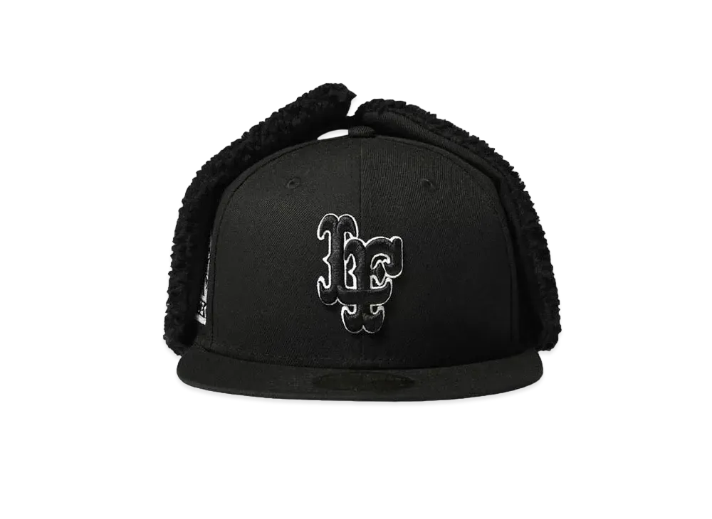 【NEW ERA x LFYT】LF LOGO 59FIFTY 20TH ANNIV. DOG EAR "BLACK"