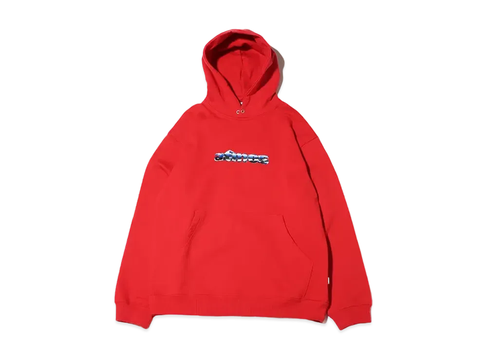 atmos Front Logo Hooded Sweatshirt "Red"