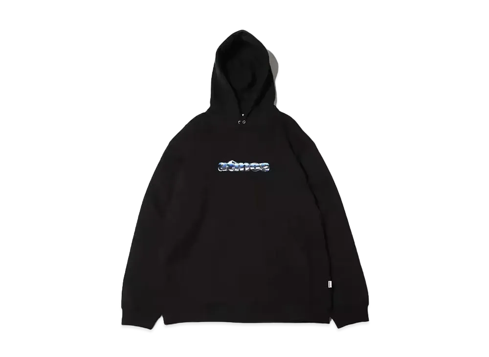 atmos Front Logo Hooded Sweatshirt "Black"