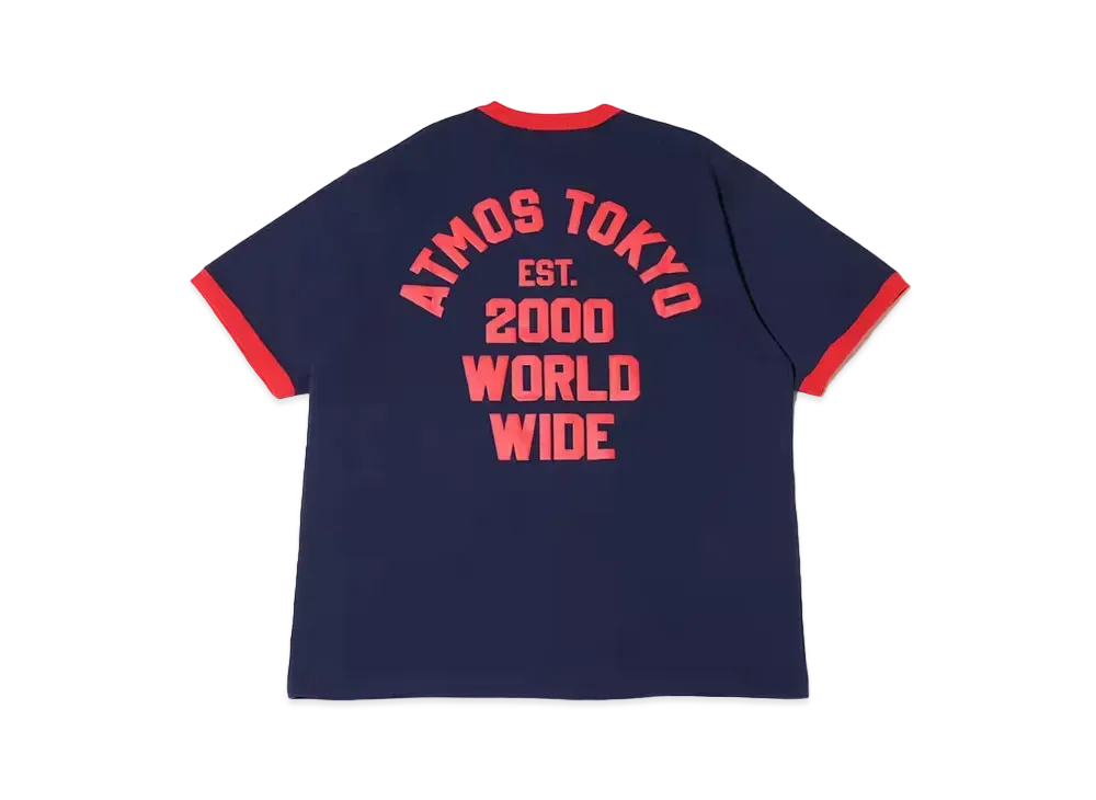 atmos Ringer T-shirt "Navy"