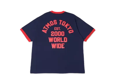 atmos Ringer T-shirt "Navy"