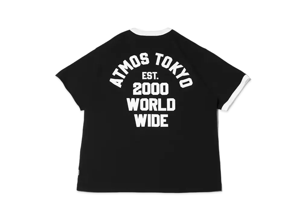 atmos Ringer T-shirt "Black"