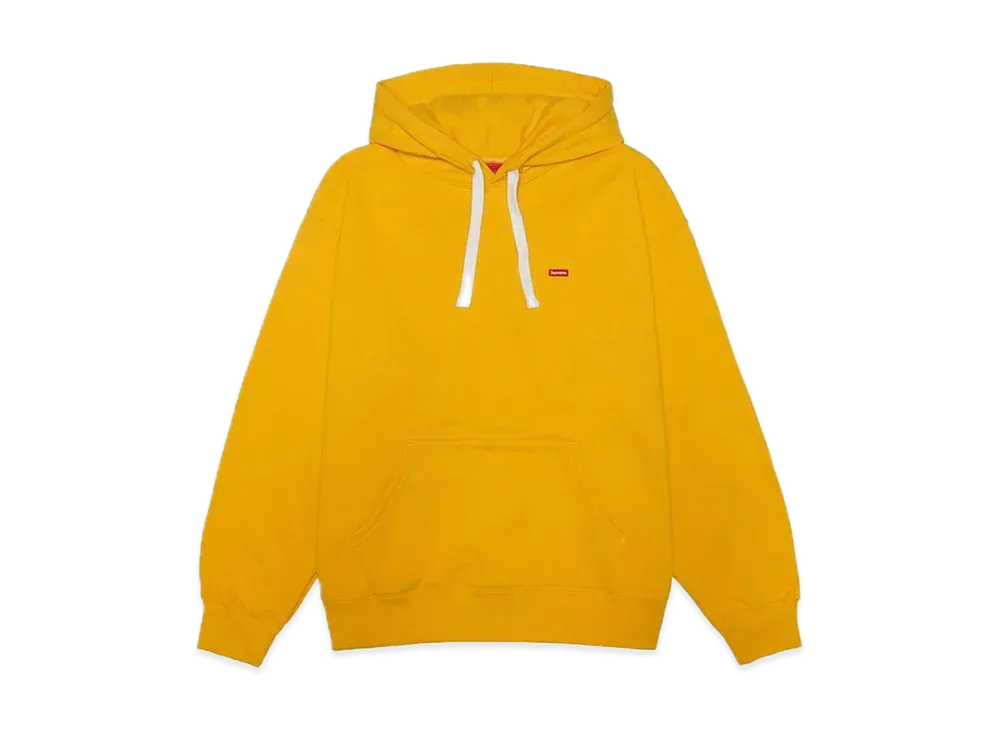 Supreme Small Box Drawcord Hooded Sweatshirt "Bright Gold"