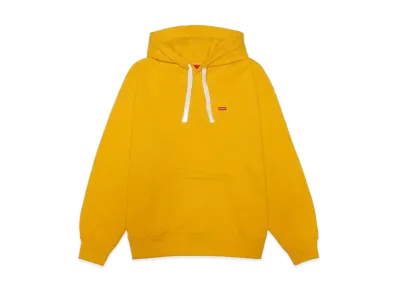 Supreme Small Box Drawcord Hooded Sweatshirt "Bright Gold"