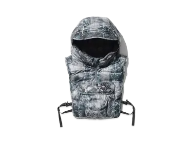 Snow Peak x TOKYO DESIGN STUDIO New Balance Winter Down Hooded Vest "Grey"